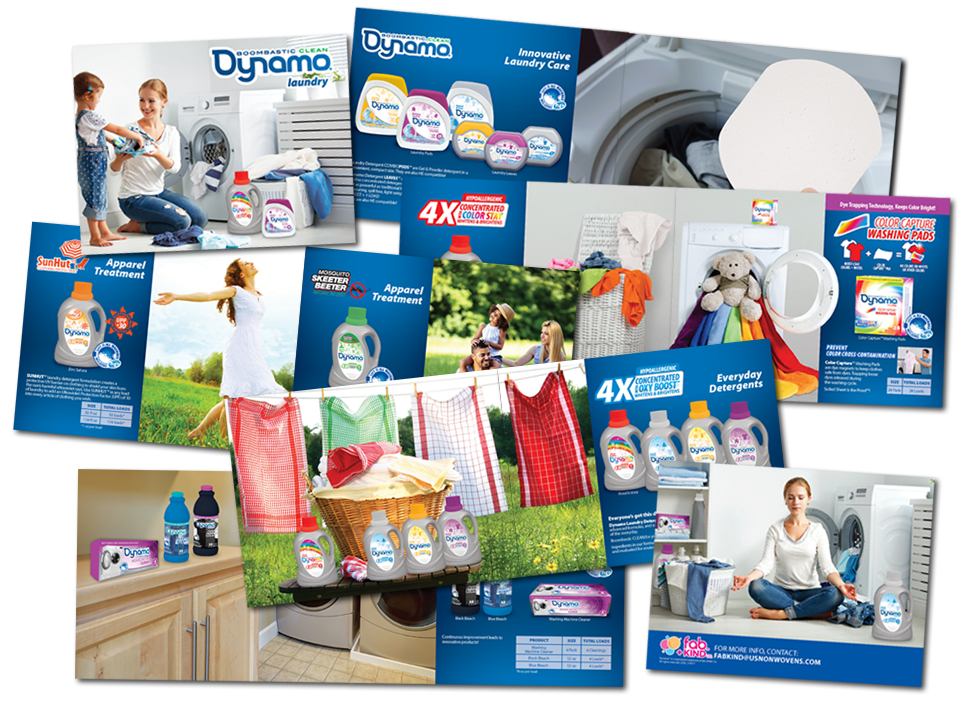 Dynamo Laundry Detergent Brochure